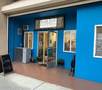 The Make Good Coffee Co. coffee roaster in San Diego, California - specialty coffee and artisan roasted beans