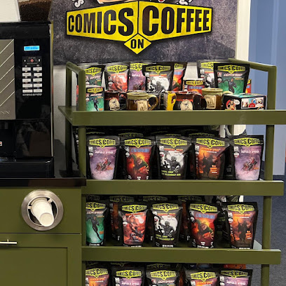 Comics On Coffee coffee roaster in Fort Myers, Florida - specialty coffee, artisan roasted beans, and local coffee shop