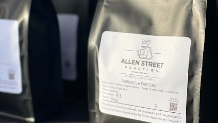 Allen Street Roasters coffee roaster - specialty coffee beans and local coffee shop