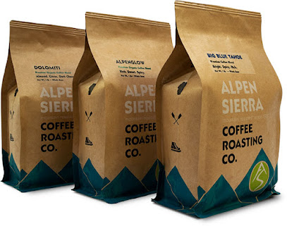 Alpen Sierra Coffee Roasting Co. coffee roaster in Minden, Nevada - specialty coffee and artisan roasted beans