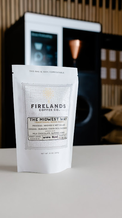 Firelands Coffee Co. coffee roaster in Norwalk, Ohio - specialty coffee and artisan roasted beans