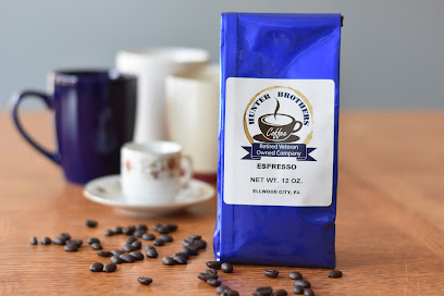 Hunter Brothers Coffee coffee roaster in Ellwood City, Pennsylvania - specialty coffee and artisan roasted beans