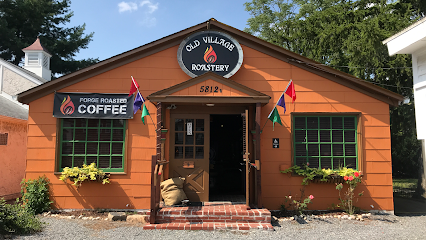 Old Village Roastery coffee roaster in Lahaska, Pennsylvania - specialty coffee and artisan roasted beans