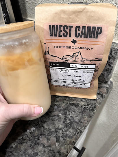 West Camp Coffee Company coffee roaster in Pottsboro, Texas - specialty coffee and artisan roasted beans