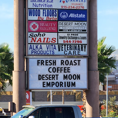 The Desert Moon Emporium, LLC coffee roaster in El Paso, Texas - specialty coffee and artisan roasted beans