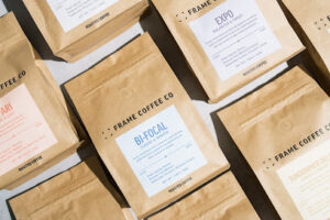 Frame Coffee Co. coffee roaster near White Oak, Texas - specialty coffee and local roastery