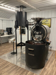 Jenna’s Promise Roasting Co. coffee roaster near Waterford, Vermont - specialty coffee and local roastery